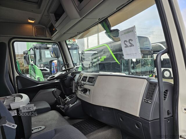 Kutu kamyonu Volvo FL 240 4x2 14Tons Hebebühne Blatt/Luft