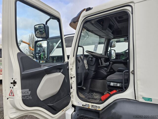 Kutu kamyonu Volvo FL 240 4x2 14Tons Hebebühne Blatt/Luft