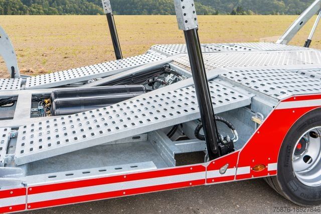 Camion porte-voitures MERCEDES-BENZ Actros mit Anhänger für 6 PKW