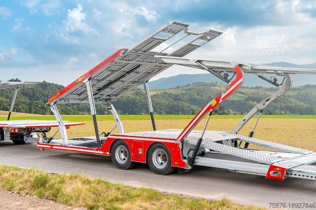 Camion porte-voitures MERCEDES-BENZ Actros mit Anhänger für 6 PKW
