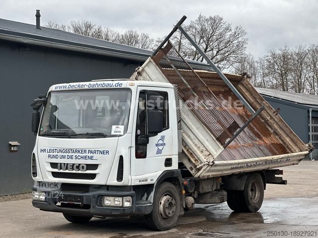 Driezijdige kipper bestelwagen IVECO EuroCargo 80E22 Meiller-Dreiseitenkipper