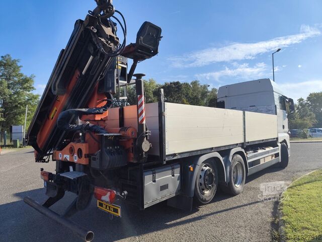 Platformos priekaba MAN TGX 26.400