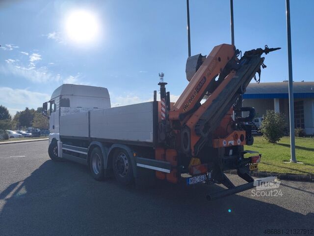 Platformos priekaba MAN TGX 26.400