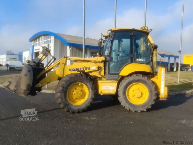 Kombinacija bager/nakladalnik Komatsu WB97S