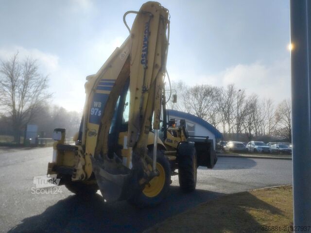 Kombinacija bager/nakladalnik Komatsu WB97S