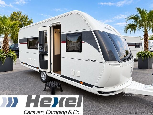 Caravana HOBBY De Luxe 495 WFB Modelljahr 2027 ausgestellt!