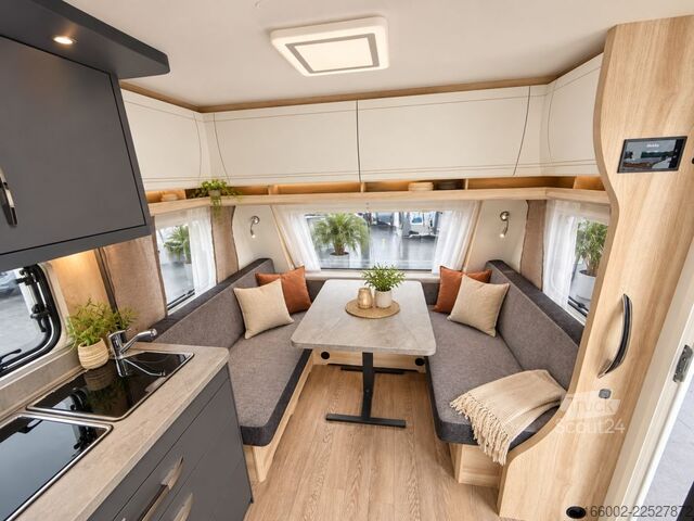 Caravana HOBBY De Luxe 495 WFB Modelljahr 2027 ausgestellt!