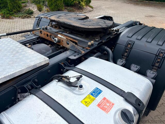 Standard dragbil SCANIA R450 XT 4x4 Euro6 SZM Kipphydraulik Blatt/Blatt
