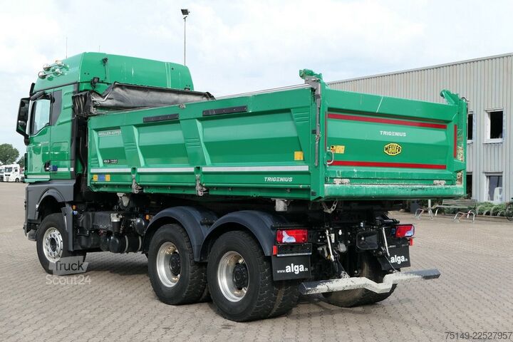 شاحنة قلابة ثلاثية الجوانب MAN 26.520 TGX BB 6x4, Bordamtik, Cramaro, Hydr.,AHK