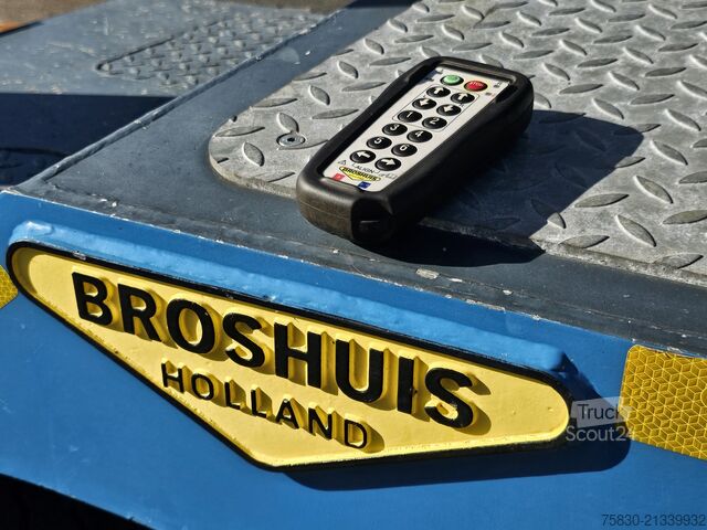 Zems iekrāvējs Broshuis 1 + 4 ABD-PL /1  / EXTENDABLE / PENDEL AXLE / 7...