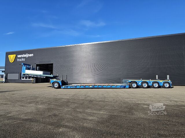 Zems iekrāvējs Broshuis 1 + 4 ABD-PL /1  / EXTENDABLE / PENDEL AXLE / 7...