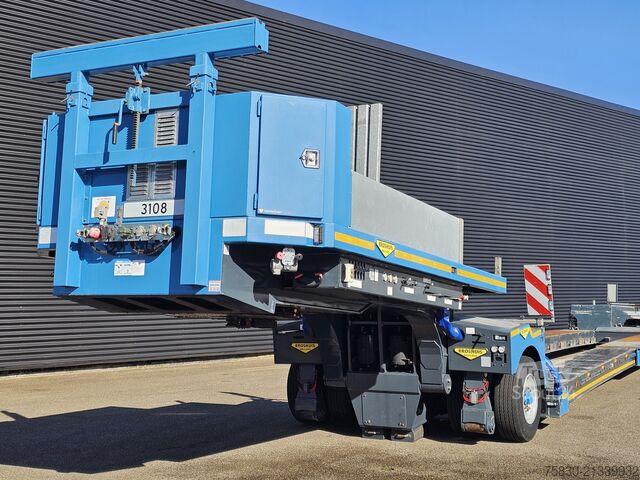 Zems iekrāvējs Broshuis 1 + 4 ABD-PL /1  / EXTENDABLE / PENDEL AXLE / 7...
