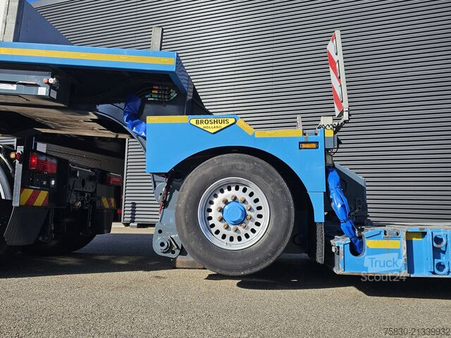 Zems iekrāvējs Broshuis 1 + 4 ABD-PL /1  / EXTENDABLE / PENDEL AXLE / 7...