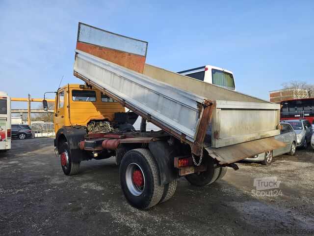 Tresidig tippbil Mercedes-Benz 1719 AK 4x4 V6 Steel/Steel Manuell Dreis