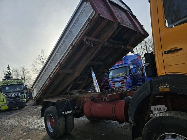 Tresidig tippbil Mercedes-Benz 1719 AK 4x4 V6 Steel/Steel Manuell Dreis