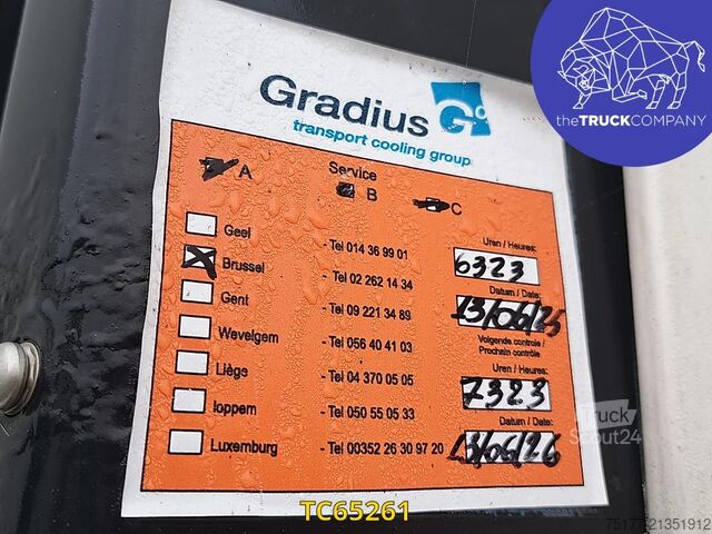 Transporte refrigerado/congelado Chereau 