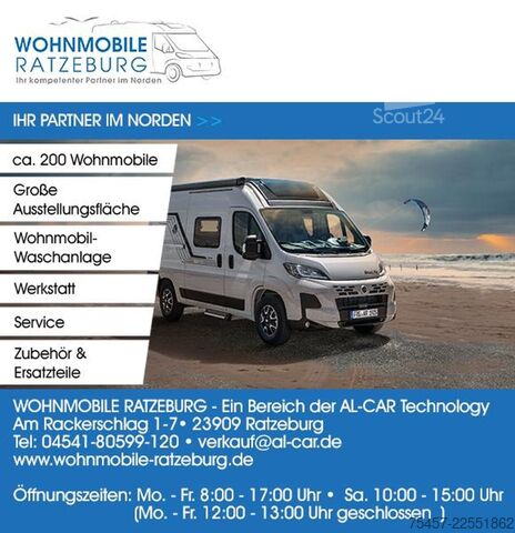 Autorulotă semi-integrată KNAUS Van TI VANSATION 550 MF
