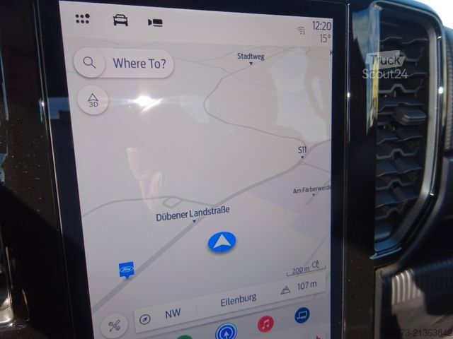 Bestelwagen FORD Ranger DoKa Tremor Stndhz Winterd Schild+Streuer