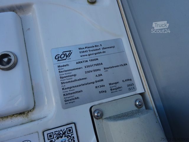 Koeltrailers UNSINN FZ-TECHNIK 1,3 to 1-Achs Getränke-Kühlkofferanhänger Typ C6