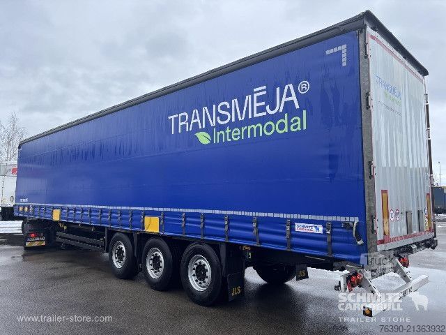 مقطورة نصفية مفتوحة مع قماش مشمع Schmitz Cargobull Semitrailer Curtainsider Standard
