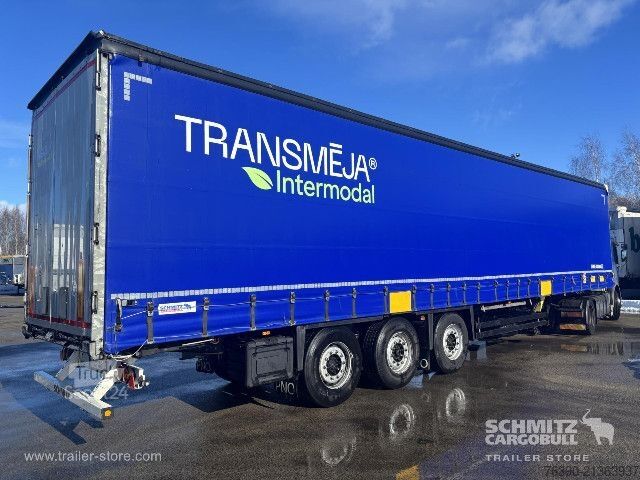 مقطورة نصفية مفتوحة مع قماش مشمع Schmitz Cargobull Semitrailer Curtainsider Standard
