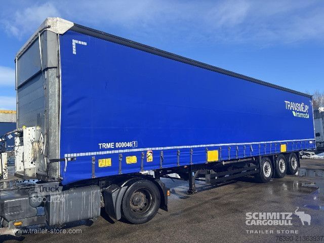 مقطورة نصفية مفتوحة مع قماش مشمع Schmitz Cargobull Semitrailer Curtainsider Standard