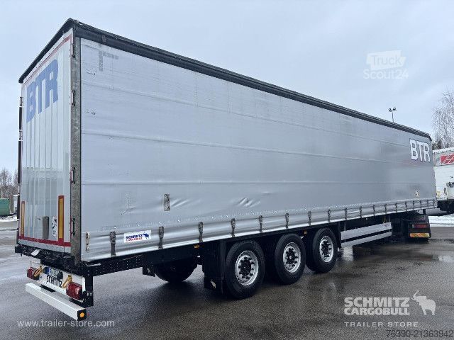 مقطورة نصفية مفتوحة مع قماش مشمع Schmitz Cargobull Semitrailer Curtainsider Standard