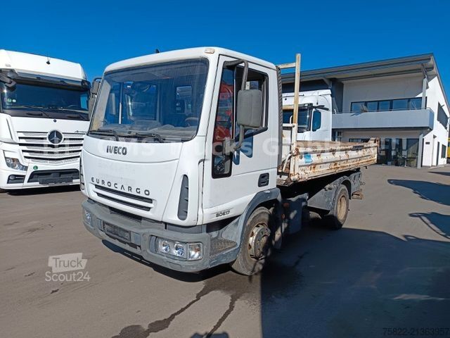 Üç yönlü damperli kamyonet IVECO Eurocargo 80E17 / Meiller / AHK / load 2,9ton