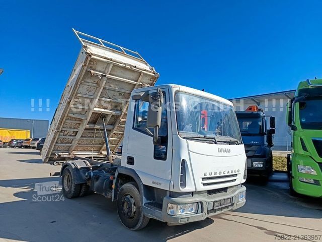 Üç yönlü damperli kamyonet IVECO Eurocargo 80E17 / Meiller / AHK / load 2,9ton