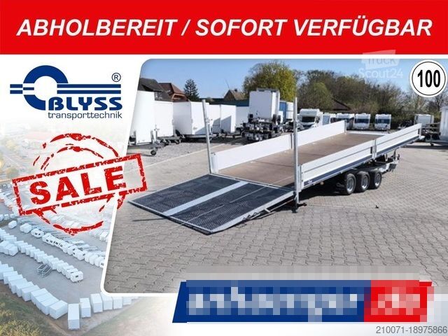 Autodraagwagen BLYSS ABHOLBEREIT! Autotransporter 550x220x40cm 3500kg