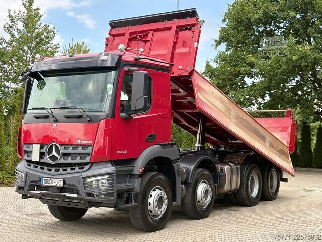 3-Seiten-Kipper Mercedes-Benz AROCS 3246 8x4 EURO6 WYWROTKA TRÓJSTRONNA Z BOR...