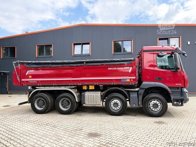 3-Seiten-Kipper Mercedes-Benz AROCS 3246 8x4 EURO6 WYWROTKA TRÓJSTRONNA Z BOR...