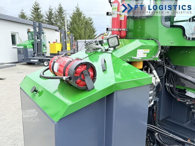 Carrello elevatore a 4 direzioni Combilift C5000ET DUPLEX 4400 FREE-LIFT HEATING