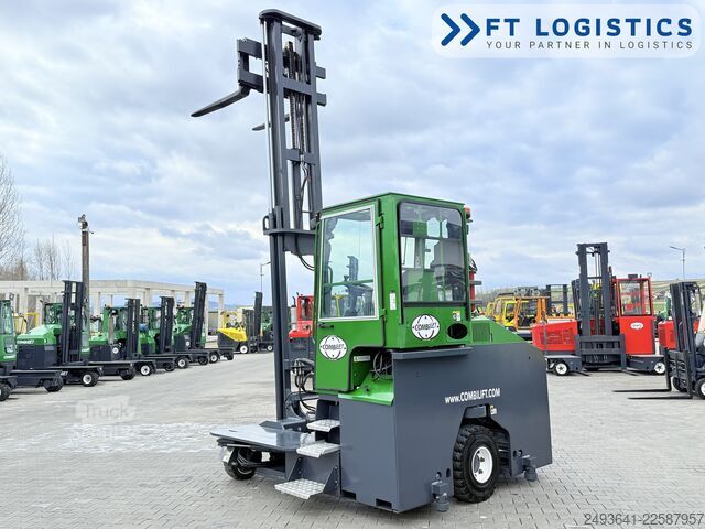 Carrello elevatore a 4 direzioni Combilift C5000ET DUPLEX 4400 FREE-LIFT HEATING