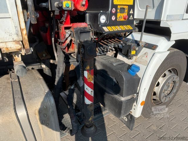 Camión volquete IVECO Stralis AD190 S/P 4x2 Kipper Kran FASSI F125