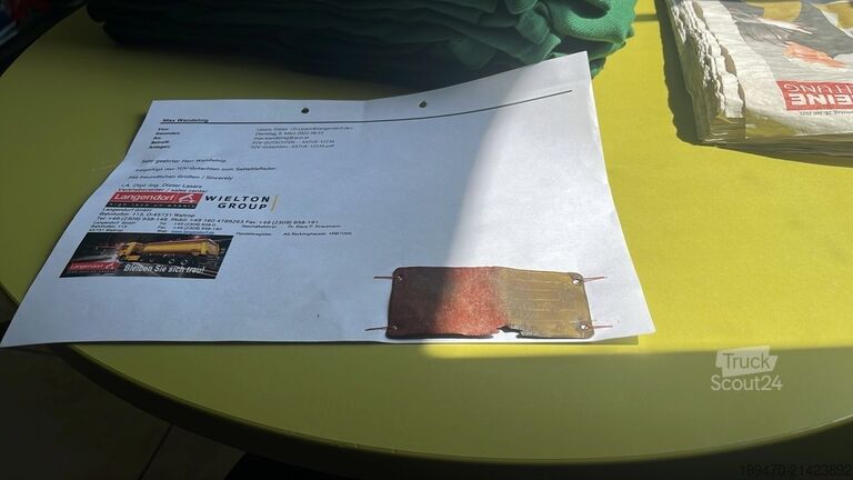 Släpvagn med låg lastkapacitet Langendorf SATÜ 18/18 Fully Refurbished