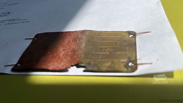 Släpvagn med låg lastkapacitet Langendorf SATÜ 18/18 Fully Refurbished