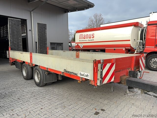 Semiremorcă cu încărcătură joasă Hiebenthal TTH 18