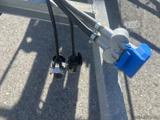 مقطورة WEB TRAILER ABROLLANHäNGER VERZINKT ARA18 SCHLITTEN CONTAINER FAHRGESTELL