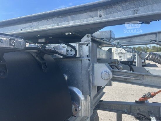 مقطورة WEB TRAILER ABROLLANHäNGER VERZINKT ARA18 SCHLITTEN CONTAINER FAHRGESTELL