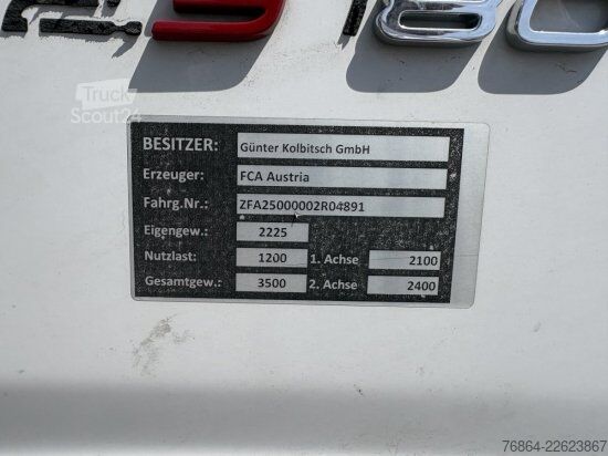 شاحنة بانل FIAT DUCATO 250 KüHLTRANSPORTER, MOTORSCHADEN