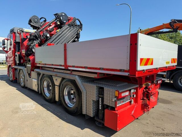Charge lourde Volvo FH 540 8x4 SZM / PRITSCHE + KRAN PALFINGER PK 1...