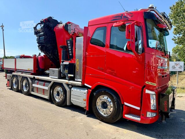 Lastplattform Volvo FH 540 8x4 TREKKER/BAKWAGEN + PALFINGER PK 135...