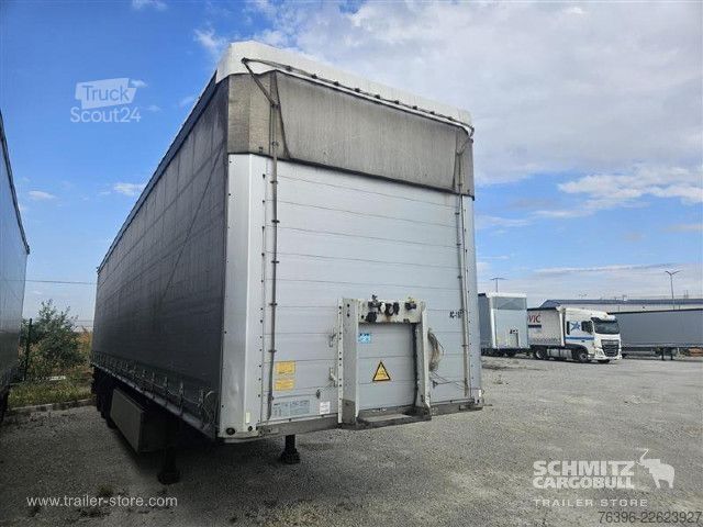 Öppen semitrailer med kapell Schmitz Cargobull Semitrailer Curtainsider Standard