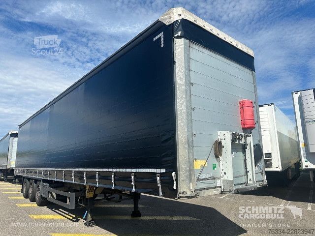 مقطورة نصفية مفتوحة مع قماش مشمع Schmitz Cargobull Semitrailer Curtainsider Standard