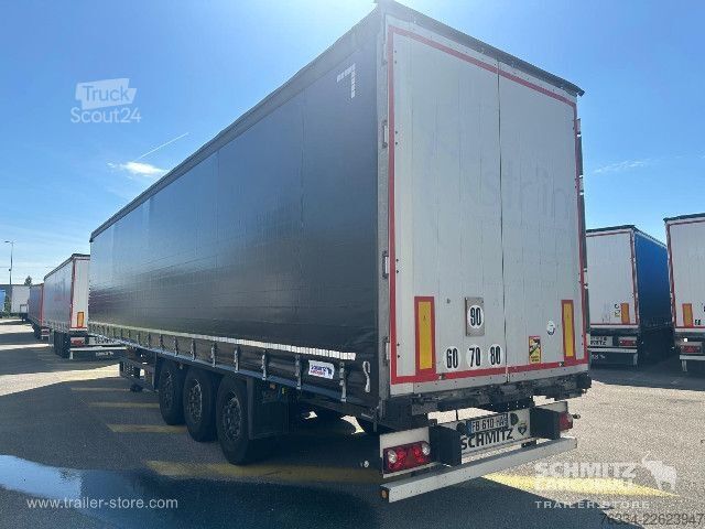مقطورة نصفية مفتوحة مع قماش مشمع Schmitz Cargobull Semitrailer Curtainsider Standard