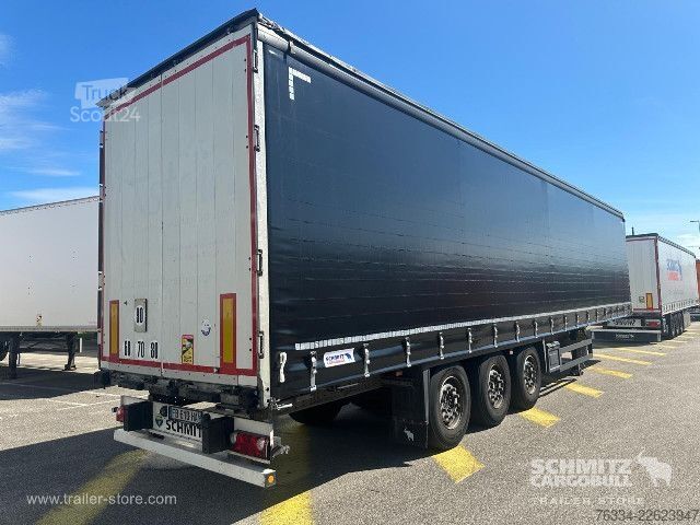 مقطورة نصفية مفتوحة مع قماش مشمع Schmitz Cargobull Semitrailer Curtainsider Standard