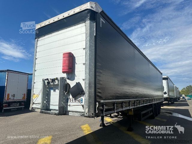 مقطورة نصفية مفتوحة مع قماش مشمع Schmitz Cargobull Semitrailer Curtainsider Standard