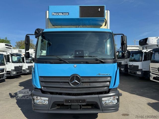 Kyl- och fryslastbil MERCEDES-BENZ ATEGO 1524 L Kühlkoffer 6,30 m LBW 1 T