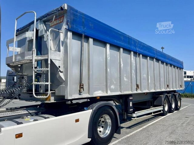 شاحنة قلابة Fruehauf grain transport 46m 3 3 axels , ABS